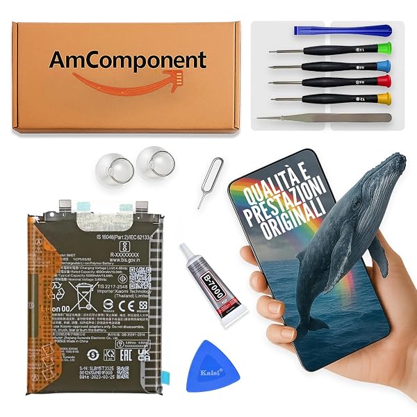 AmComponent-BATTERIA-BM5T-di-ricambio-per-XIAOMI-REDMI-NOTE-13-PRO-4G-23117RA68G-2312FPCA6G-5000MAH-B0HFJ7G3PM