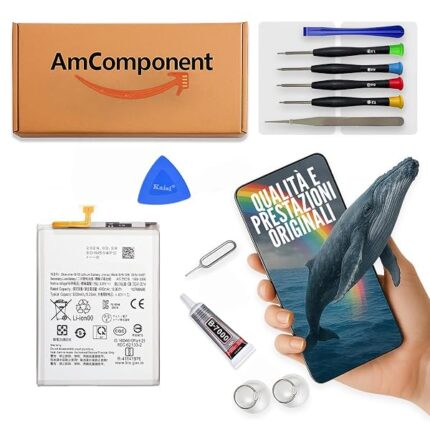 AmComponent - BATTERIA EB-BA146ABY di ricambio per SAMSUNG GALAXY A14 5G SM-A146B 5000MAH