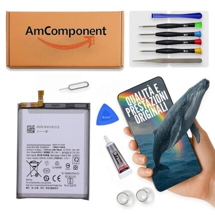 AmComponent - BATTERIA EB-BN980ABY di ricambio per SAMSUNG GALAXY NOTE 20 5G SM-N981B 4300MAH