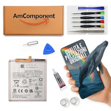 AmComponent - BATTERIA EB-BS711ABY di ricambio per SAMSUNG GALAXY S20 FE 5G SM-G781B 4500MAH