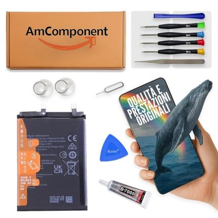 AmComponent - BATTERIA HB506390EFW di ricambio per HONOR 60 LSA-AN00 4800 MAH