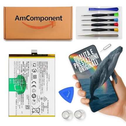 AmComponent - BATTERIA RI ricambio di ricambio per VIVO Y12 B-G7 | Componente di ricambio con capacità elevata, lunga durata con il dispositivo e zero cicli