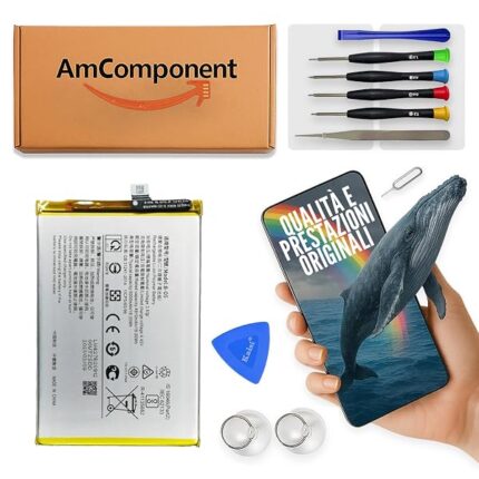 AmComponent - BATTERIA di ricambio VIVO Y20S Y20 Y20I Y30 V2026 V2027 V2029 V2038 V2034A B-O5 | Componente di ricambio con capacità elevata, lunga durata con il dispositivo e zero cicli