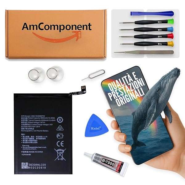 AmComponent-BATTERIA-di-ricambio-di-ricambio-per-HONOR-X8-4G-TFY-LX1-LX2-LX3-L026-L036-HB416492EFW-Componente-di-r-B0FGJ8DCNL