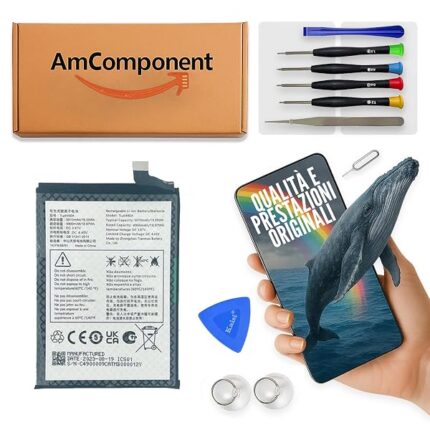 AmComponent - BATTERIA ricambio di ricambio per TCL 50 SE (T611B) TLP049DA /FA /D9