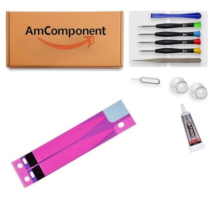AmComponent - BIADESIVO BATTERIA di ricambio per IPHONE 11 PRO MAX STRISCIA ADESIVA STICKER SOSTITUZIONE