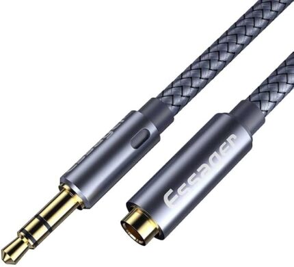 AmComponent - CAVETTO AUX CAVO HIFI AUDIO JACK 3.5 MASCHIO/JACK 3.5 FEMMINA 1M