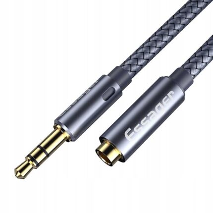 AmComponent - CAVETTO AUX CAVO HIFI AUDIO JACK 3.5 MASCHIO/JACK 3.5 FEMMINA 5M