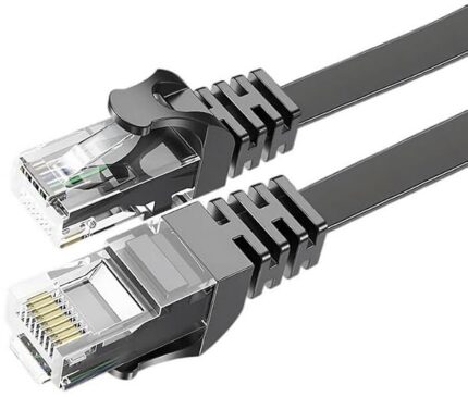 AmComponent - CAVO LAN di RETE RJ45 CAT 6 ETHERNET FILO CAVETTO 0,5 METRI RESISTENTE