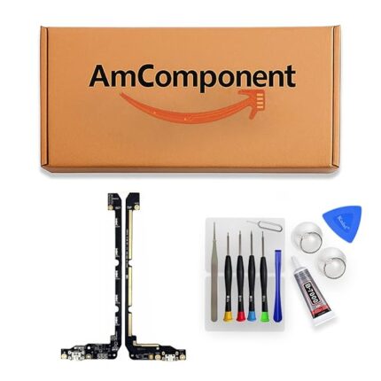 AmComponent - CONNETTORE RICARICA USB MICROFONO DOCK di ricambio per ASUS ZENFONE 2 SELFIE ZD551KL FLAT Z00UD | Componente di ricambio con prestazioni a lunga durata con il dispositivo