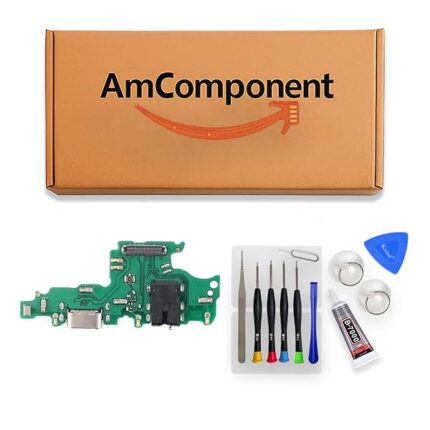 AmComponent - DOCK USB di ricambio per HONOR VIEW 10 BKL-L04 L09 AL20 CONNETTORE RICARICA MICROFONO JACK AUDIO | Componente di ricambio con prestazioni a lunga durata con il dispositivo