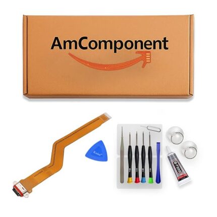 AmComponent - DOCK USB di ricambio per OPPO RENO (4G) CPH1917 FLAT CAVO CARICA RICARICA FLEX ricambio | Componente di ricambio con prestazioni a lunga durata con il dispositivo