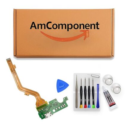 AmComponent - DOCK di ricambio per ALCATEL 1S 2020 OT 5028 CONNETTORE CARICA RICARICA MICROFONO USB FLAT FLEX | Componente di ricambio con prestazioni a lunga durata con il dispositivo