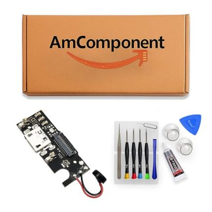 AmComponent - DOCK di ricambio per ALCATEL 1SE 2020 5030A CONNETTORE CARICA RICARICA MICROFONO USB FLAT 1 SE | Componente di ricambio con prestazioni a lunga durata con il dispositivo