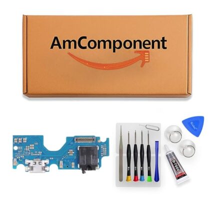 AmComponent - DOCK di ricambio per ASUS ZENFONE MAX PRO M2 ZB630KL ZB631KL CONNETTORE MICROFONO RICARICA | Componente di ricambio con prestazioni a lunga durata con il dispositivo