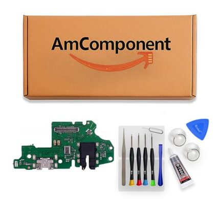 AmComponent - DOCK di ricambio per HONOR 10 LITE HRY-LX1 LX2 CONNETTORE CARICA RICARICA USB MICROFONO JACK | Componente di ricambio con prestazioni a lunga durata con il dispositivo