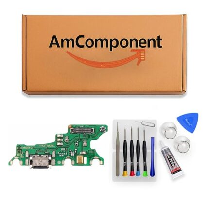 AmComponent - DOCK di ricambio per HONOR 20 PRO YAL-L41 CONNETTORE CARICA RICARICA MICROFONO USB FLAT FLEX | Componente di ricambio con prestazioni a lunga durata con il dispositivo