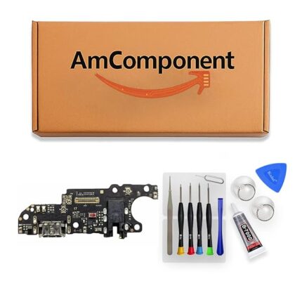 AmComponent - DOCK di ricambio per HONOR X6 VNE-LX1 VNE-LX2 CONNETTORE CARICA RICARICA MICROFONO USB FLAT FLEX | Componente di ricambio con prestazioni a lunga durata con il dispositivo