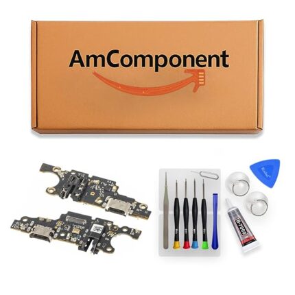 AmComponent - DOCK di ricambio per HONOR X7A RKY-LX2 CONNETTORE CARICA RICARICA MICROFONO USB FLAT FLEX | Componente di ricambio con prestazioni a lunga durata con il dispositivo