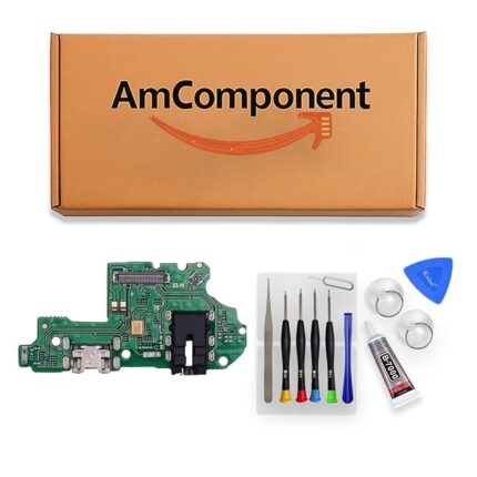 AmComponent - DOCK di ricambio per HUAWEI P SMART PLUS + 2019 POT-LX1T CONNETTORE CARICA RICARICA USB | Componente di ricambio con prestazioni a lunga durata con il dispositivo