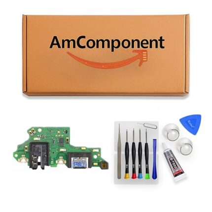 AmComponent - DOCK di ricambio per HUAWEI P SMART Z STK-LX1 CONNETTORE CARICA RICARICA USB MICROFONO | Componente di ricambio con prestazioni a lunga durata con il dispositivo