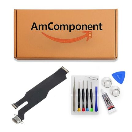 AmComponent - DOCK di ricambio per HUAWEI P20 EML-L09 EML-L29 FLAT CONNETTORE CARICA RICARICA USB | Componente di ricambio con prestazioni a lunga durata con il dispositivo