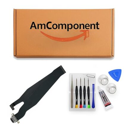 AmComponent - DOCK di ricambio per HUAWEI P20 PRO CLT-L09 CLT-L29 CONNETTORE FLAT CARICA RICARICA USB TYPE C | Componente di ricambio con prestazioni a lunga durata con il dispositivo