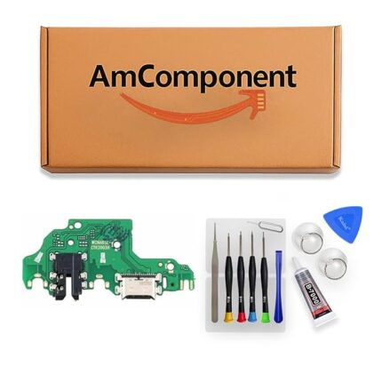 AmComponent - DOCK di ricambio per HUAWEI P40 LITE JNY-LX1 L21 L01 FLAT CONNETTORE CARICA RICARICA MICRO USB | Componente di ricambio con prestazioni a lunga durata con il dispositivo