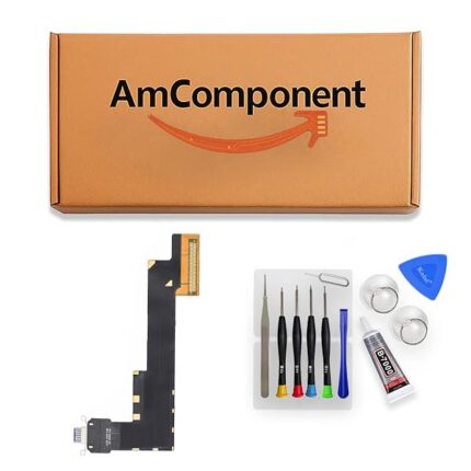 AmComponent - DOCK di ricambio per IPAD AIR 4 A2316 A2324 A2325 blu CONNETTORE CARICA RICARICA USB FLAT | Componente di ricambio con prestazioni a lunga durata con il dispositivo