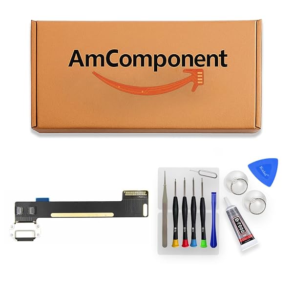 AmComponent-DOCK-di-ricambio-per-IPAD-MINI-5-nero-A2133-2124-2125-2126-CONNETTORE-CARICA-RICARICA-USB-FLAT-Component-B0FGJHPWJJ