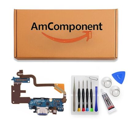 AmComponent - DOCK di ricambio per LG G7 THINQ LM-G710 CONNETTORE MICROFONO CARICA RICARICA USB FLAT FLEX | Componente di ricambio con prestazioni a lunga durata con il dispositivo