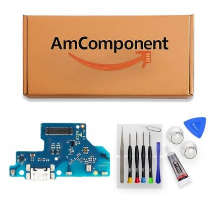 AmComponent - DOCK di ricambio per LG K22 LM-K200 CONNETTORE CARICA RICARICA MICROFONO USB FLAT FLEX ricambio | Componente di ricambio con prestazioni a lunga durata con il dispositivo