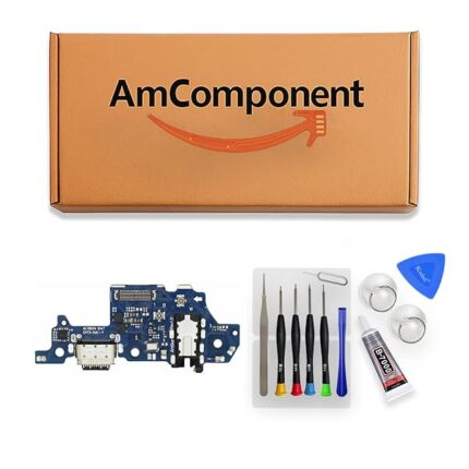 AmComponent - DOCK di ricambio per LG K42 LMK420 CONNETTORE CARICA RICARICA MICROFONO USB FLAT FLEX ricambio | Componente di ricambio con prestazioni a lunga durata con il dispositivo