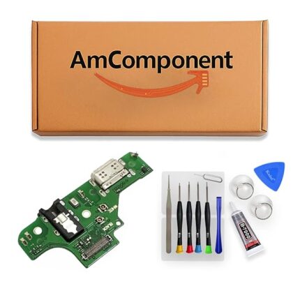 AmComponent - DOCK di ricambio per LG K51S LMK510 CONNETTORE CARICA RICARICA MICROFONO USB FLAT FLEX ricambio | Componente di ricambio con prestazioni a lunga durata con il dispositivo
