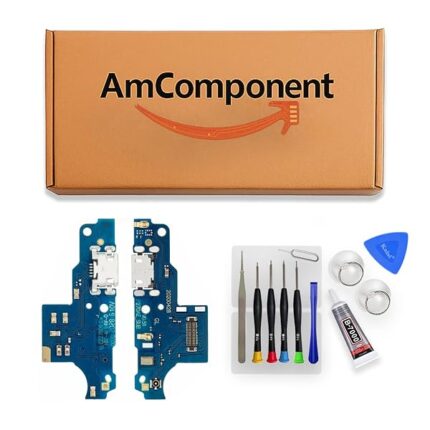 AmComponent - DOCK di ricambio per MOTOROLA MOTO E7 PLUS XT-2081 XT2081 CONNETTORE CARICA RICARICA + MICROFONO | Componente di ricambio con prestazioni a lunga durata con il dispositivo