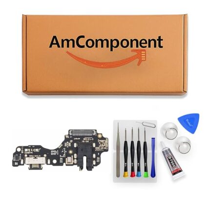 AmComponent - DOCK di ricambio per MOTOROLA MOTO G32 XT2235 XT-2235 CONNETTORE CARICA RICARICA MICROFONO USB | Componente di ricambio con prestazioni a lunga durata con il dispositivo