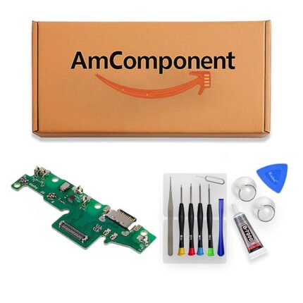 AmComponent - DOCK di ricambio per MOTOROLA MOTO G60S XT2133 XT-2133 CONNETTORE CARICA RICARICA MICROFONO USB | Componente di ricambio con prestazioni a lunga durata con il dispositivo