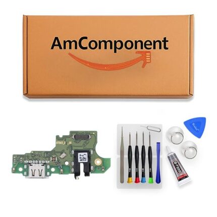 AmComponent - DOCK di ricambio per OPPO A15 CPH2185 CONNETTORE CARICA RICARICA MICRO USB MICROFONO JACK | Componente di ricambio con prestazioni a lunga durata con il dispositivo