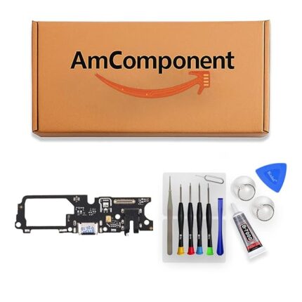 AmComponent - DOCK di ricambio per OPPO A52 CPH2061 CPH2069 CONNETTORE CARICA RICARICA USB MICROFONO JACK | Componente di ricambio con prestazioni a lunga durata con il dispositivo