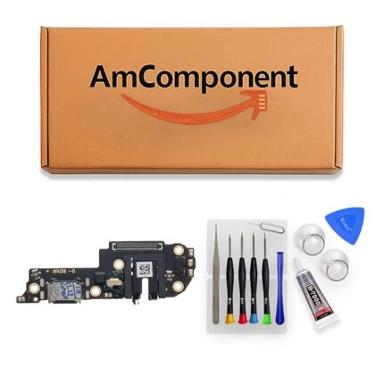 AmComponent - DOCK di ricambio per OPPO A53S CPH2139 CPH2135 CONNETTORE CARICA RICARICA USB MICROFONO JACK | Componente di ricambio con prestazioni a lunga durata con il dispositivo