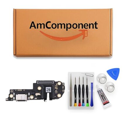 AmComponent - DOCK di ricambio per OPPO A72 5G PDYM20 PDYT20 CONNETTORE CARICA RICARICA MICRO USB MICROFONO | Componente di ricambio con prestazioni a lunga durata con il dispositivo