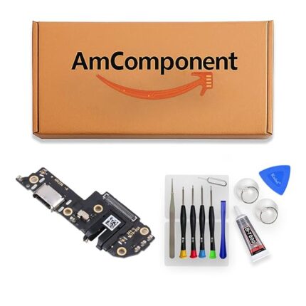 AmComponent - DOCK di ricambio per OPPO A73 5G CPH2161 CONNETTORE CARICA RICARICA USB MICROFONO JACK TYPE-C | Componente di ricambio con prestazioni a lunga durata con il dispositivo