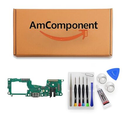 AmComponent - DOCK di ricambio per OPPO A74 4G CPH2219 CONNETTORE CARICA RICARICA USB MICROFONO TYPE-C | Componente di ricambio con prestazioni a lunga durata con il dispositivo