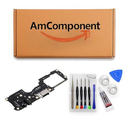 AmComponent - DOCK di ricambio per OPPO FIND X3 LITE CPH2145 CONNETTORE CARICA RICARICA USB TYPE-C FLAT FLEX | Componente di ricambio con prestazioni a lunga durata con il dispositivo