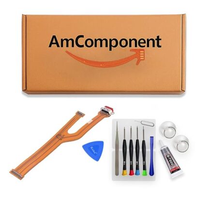 AmComponent - DOCK di ricambio per OPPO RENO2 Z CPH1945 CPH1951 CONNETTORE CARICA RICARICA USB FLAT FLEX | Componente di ricambio con prestazioni a lunga durata con il dispositivo