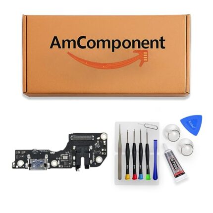 AmComponent - DOCK di ricambio per REALME 10 5G RMX3663 CONNETTORE CARICA RICARICA MICROFONO USB FLAT ricambio | Componente di ricambio con prestazioni a lunga durata con il dispositivo