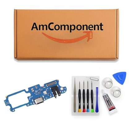 AmComponent - DOCK di ricambio per REALME 6 PRO RMX2061 RMX2063 CONNETTORE CARICA RICARICA MICROFONO USB FLAT | Componente di ricambio con prestazioni a lunga durata con il dispositivo