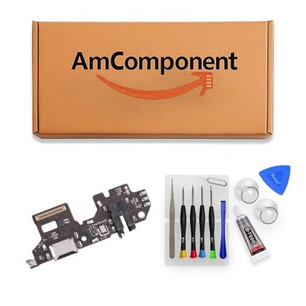 AmComponent - DOCK di ricambio per REALME 9 PRO RMX3471 RMX3472 CONNETTORE CARICA RICARICA MICROFONO USB FLAT | Componente di ricambio con prestazioni a lunga durata con il dispositivo