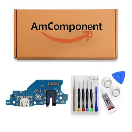 AmComponent - DOCK di ricambio per REALME C21 RMX3201 CONNETTORE CARICA RICARICA MICROFONO USB FLAT ricambio | Componente di ricambio con prestazioni a lunga durata con il dispositivo