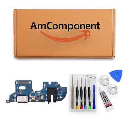 AmComponent - DOCK di ricambio per REALME C35 RMX3511 CONNETTORE CARICA RICARICA MICROFONO USB FLAT FLEX JACK | Componente di ricambio con prestazioni a lunga durata con il dispositivo
